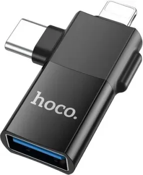 Hoco UA17 USB Type-A - USB Type-C/Lightning
