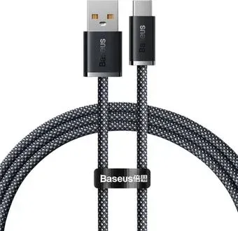 Baseus Dynamic Series Fast Charging Data Cable 100W USB Type-A - USB Type-C (1 м, серый)