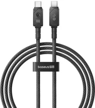 Baseus Unbreakable Series USB Type-C - USB Type-C (1 м, черный)