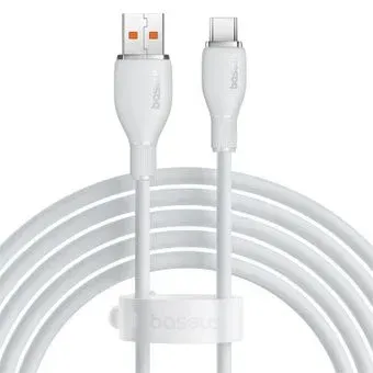 Baseus Pudding Series USB Type-A - USB Type-C (2 м, белый)