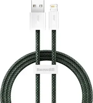 Baseus Dynamic 2 USB Type-A -Lighting (2 м, зеленый)