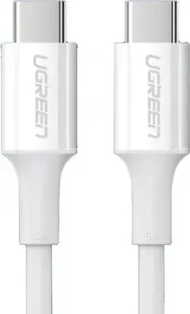 Ugreen US300 60551 USB Type-C - USB Type-C (1 м, белый)