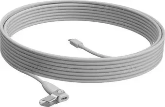 Logitech Extention Cable For Rally Mic Pod (10 м, белый)