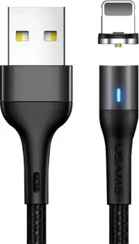 Usams U32 USB Type-A - Lightning SJ352USB01 (1 м, черный)