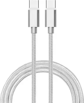 Atom USB Type-C - USB Type-C (1.8 м, серебристый)