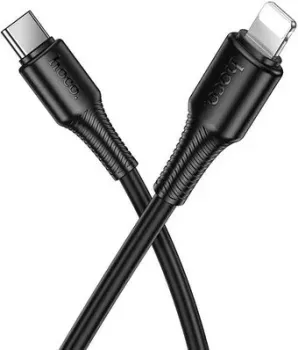 Hoco X120 USB Type-C - Lightning (1 м, черный)