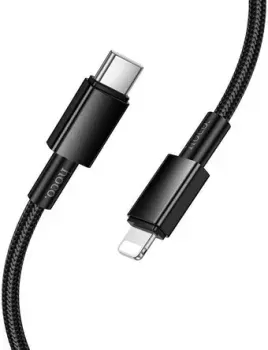 Hoco X119 USB Type-C - Lightning (1 м, черный)