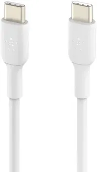 Belkin CAB003BT1MWH2PK USB Type-C - USB Type-C (1 м, 2 шт, белый)