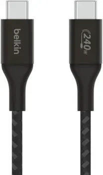 Belkin CAB015bt1MBK USB Type-C - USB Type-C (1 м, черный)