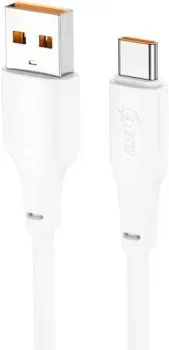 Hoco X93 27W USB Type-A - USB Type-C (1 м, белый)
