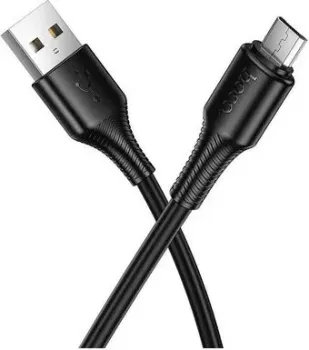 Hoco X120 USB Type-A - microUSB (1 м, черный)