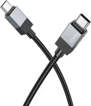 Hoco X110 Honorific 3.0A USB Type-C - USB Type-C (1 м, черный)