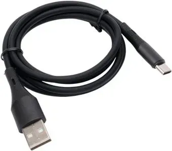 Cablexpert CC-USB2S-AMCM-1M-BK USB Type-A -USB Type-C (1 м, черный)