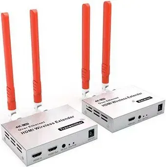 USBTOP HDMI по Wi-Fi до 300 метров UltraHD 4K, комплект, активный (белый)