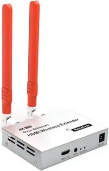 USBTOP Приемник HDMI по Wi-Fi до 300 метров UltraHD 4K, активный (белый)