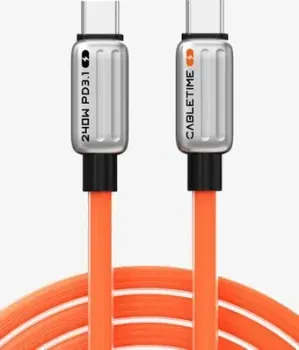 Cabletime CU04L CT-CM240-ZSO2 (2 м, оранжевый)