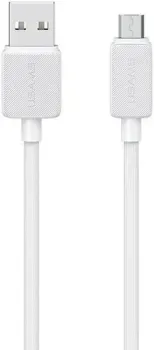 Usams US-SJ690 USB Type-A - microUSB (1 м, белый)