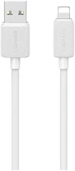 Usams US-SJ694 USB Type-A - Lightning (2 м, белый)