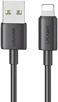 Usams US-SJ709 USB Type-A - Lightning (1 м, черный)