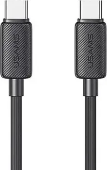 Usams US-SJ696 USB Type-C - USB Type-C (2 м, черный)