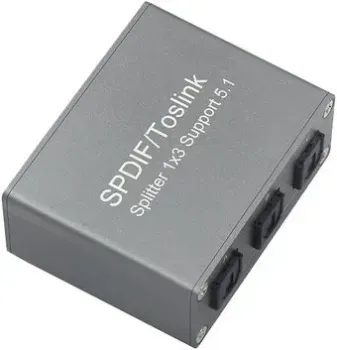 USBTOP 1x3 оптический (Toslink/SPDIF) с поддержкой систем 5.1 559439