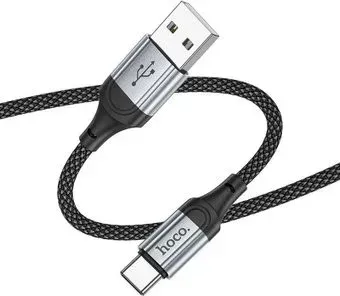 Hoco X102 USB Type-A - USB Type-C (1 м, черный)