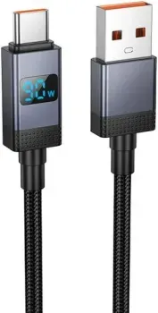 Hoco X118 USB Type-A - USB Type-C (черный)