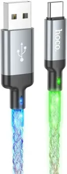 Hoco U112 USB Type-C - USB Type-C (1 м, серый)