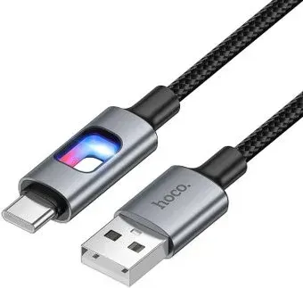 Hoco U144 USB Type-A - USB Type-C (1.2 м, черный)