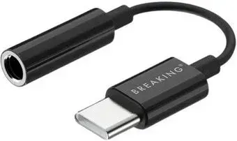 Breaking 24560 USB Type-C - 3.5 Jack (черный)