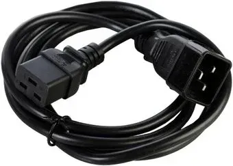 Kiper IEC60320-C19 - IEC60320-C20 (1.8 м, черный)