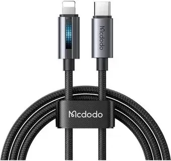 McDodo CA-5710 USB Type-C - Lighting 36W (1.2 м, черный)