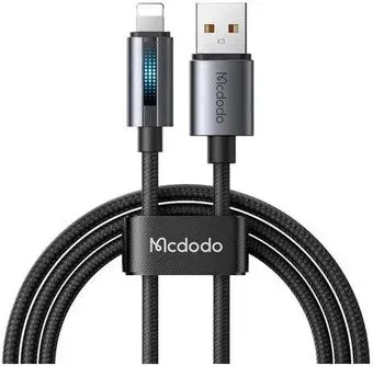 McDodo CA-5660 USB Type-A - Lightning (1.2 м, черный)