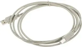 Behpex 218998 USB Type-A - USB Type-B (серый)
