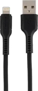 GoPower 00-00028370 USB Type-A - Lightning (1 м, черный)