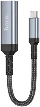 Hoco UA43A USB Type-C - HDMI (0.2 м, черный)
