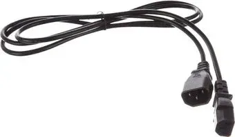 Telecom TP020-1.8-BK IEC-320-C13/C14 (1.8 м, черный)