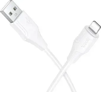 Hoco X124 USB Type-A - Lightning (1 м, белый)