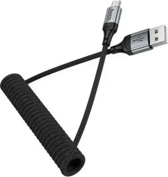 Hoco X121 USB Type-A - microUSB (1.5 м, черный)