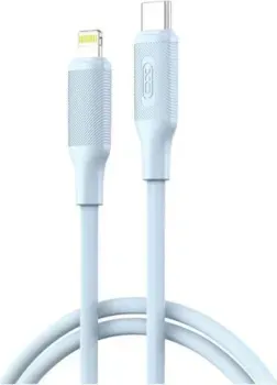 XO NB-Q265A USB Type-C - Lightning (1 м, голубой)
