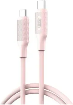 XO NB-Q265B USB Type-C - USB Type-C (1 м, розовый)