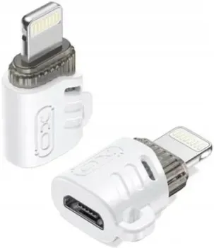 XO NB256F microUSB - Lightning (белый)