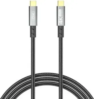 XO GB020 USB Type-C - USB Type-C (1 м, черный)
