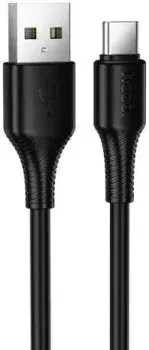 Hoco X120 USB Type-A - USB Type-C (1 м, черный)