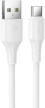 Hoco X120 USB Type-A - USB Type-C (1 м, белый)