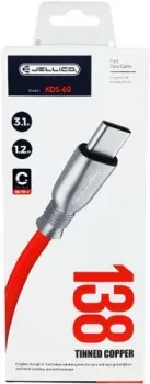 Jellico KDS-60 USB Type-A - USB Type-C (1.2 м, красный)