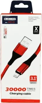 Jellico KDS-25 USB Type-A - Lightning (1.2 м, красный)