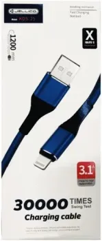 Jellico KDS-25 USB Type-A - Lightning (1.2 м, синий)