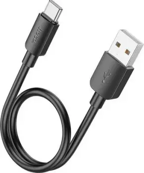Hoco X96 27W USB Type-A - USB Type-C (0.25 м, черный)