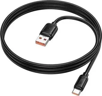 Hoco X115 USB Type-A - USB Type-C (1 м, черный)